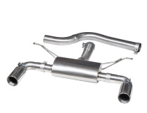 BMW 435D (F32 / F36) (440i Conversion) 13 - Dual Exit Centre & Bakre Ljuddämpare (Passar M-Sport 440i Panel) Cobra Sport